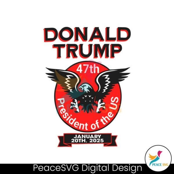 trump-47th-president-eagle-of-the-us-svg