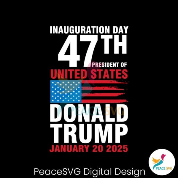 inauguration-day-47th-president-of-united-states-svg