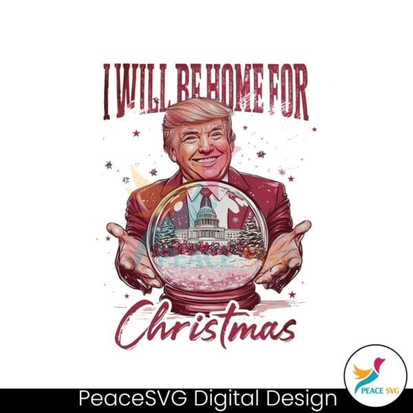 watercolor-i-will-be-home-for-christmas-trump-snowglobe-png