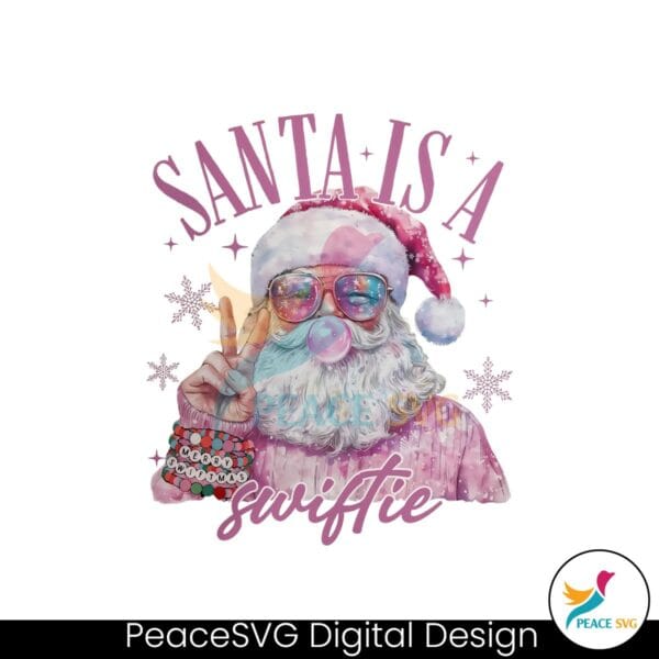 santa-is-a-swiftie-pink-christmas-santa-claus-png