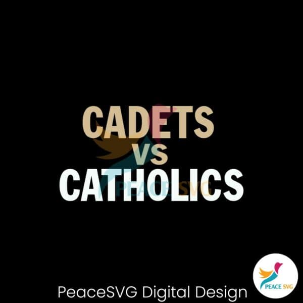 new-orleans-saints-cadets-vs-catholics-college-football-svg