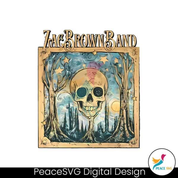 vintage-zach-brown-band-skull-painting-png