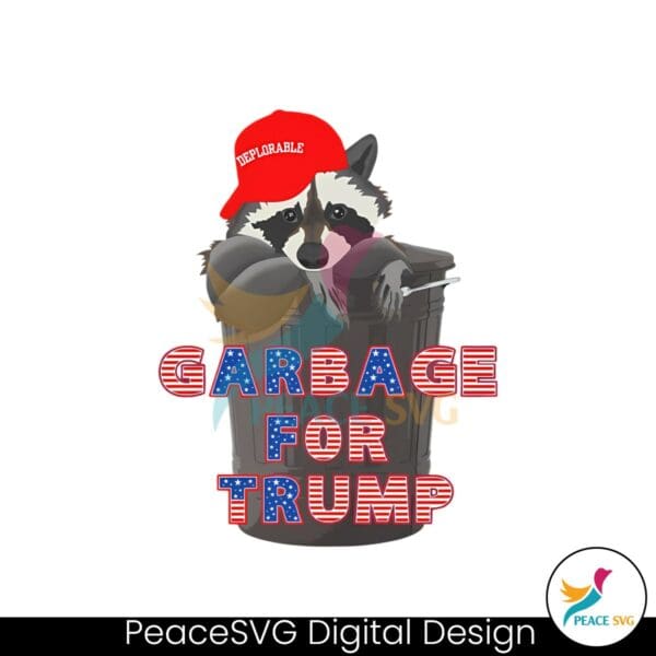 funny-raccoon-garbage-for-trump-maga-png