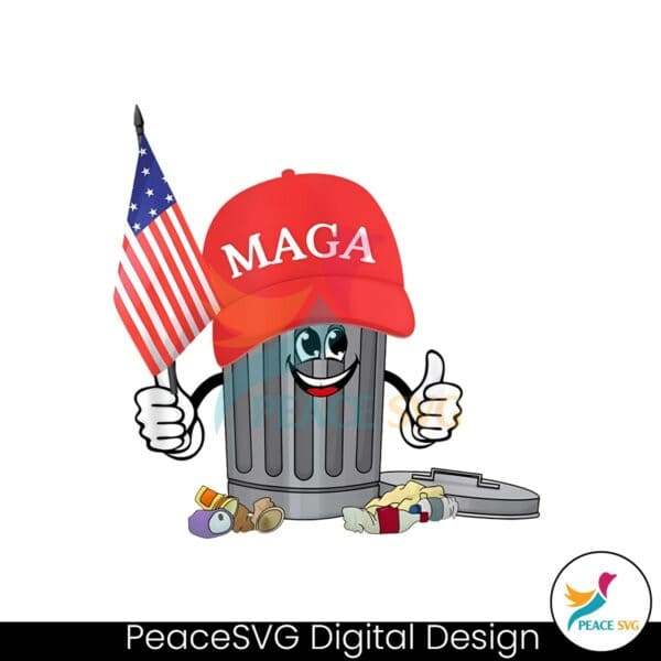 funny-trump-trash-cartoon-maga-png