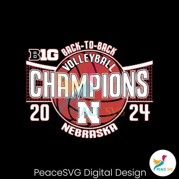 nebraska-cornhuskers-volleyball-back-to-back-champions-svg