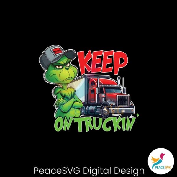 keep-on-truckin-christmas-grinch-truck-driver-png