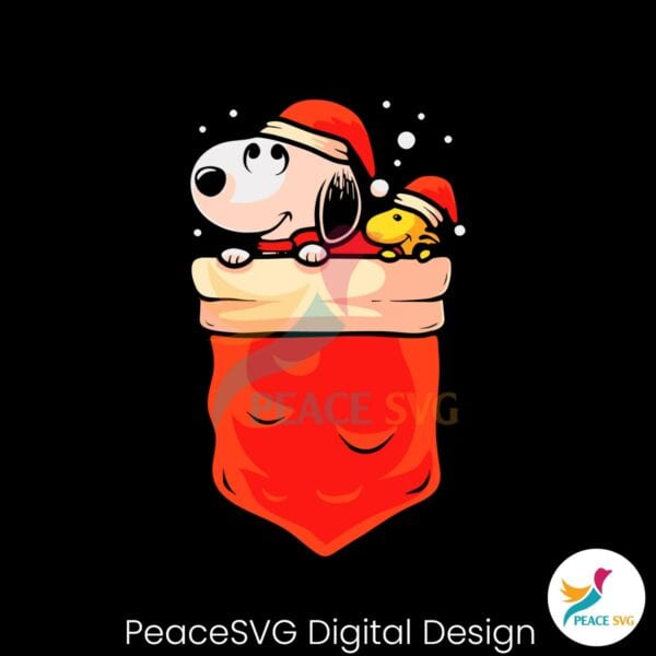 snoopy-and-woodstock-pocket-friends-christmas-svg