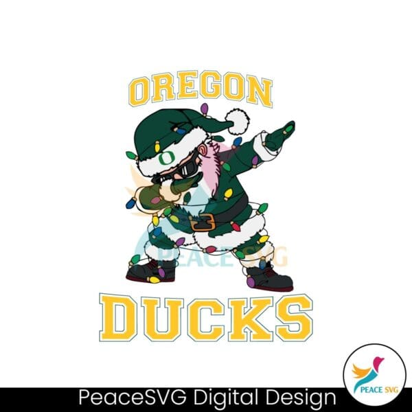 oregon-ducks-dabbing-santa-claus-ugly-christmas-svg