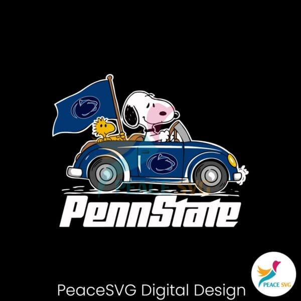 snoopy-woodstock-driving-car-penn-state-nittany-lions-svg