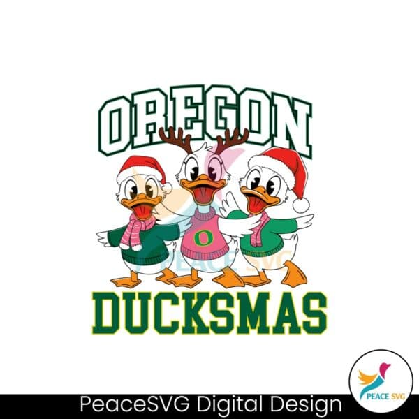 oregon-ducksmas-collage-football-christmas-svg