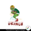 grinch-player-football-green-bay-packers-christmas-svg