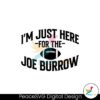 im-just-here-for-the-burrow-football-svg