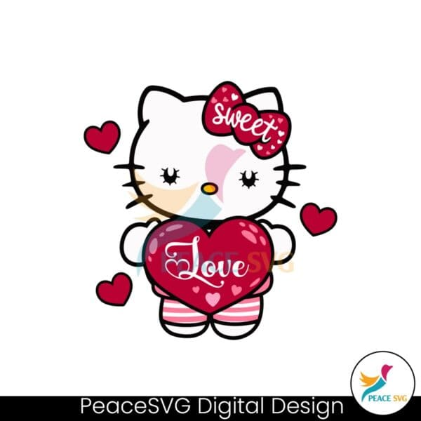 sweet-hello-kitty-love-heart-valentine-svg