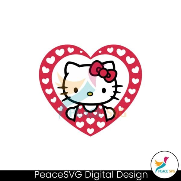 valentine-hello-kitty-sweet-heart-design-svg