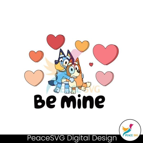 be-mine-bluey-bingo-valentine-couple-svg