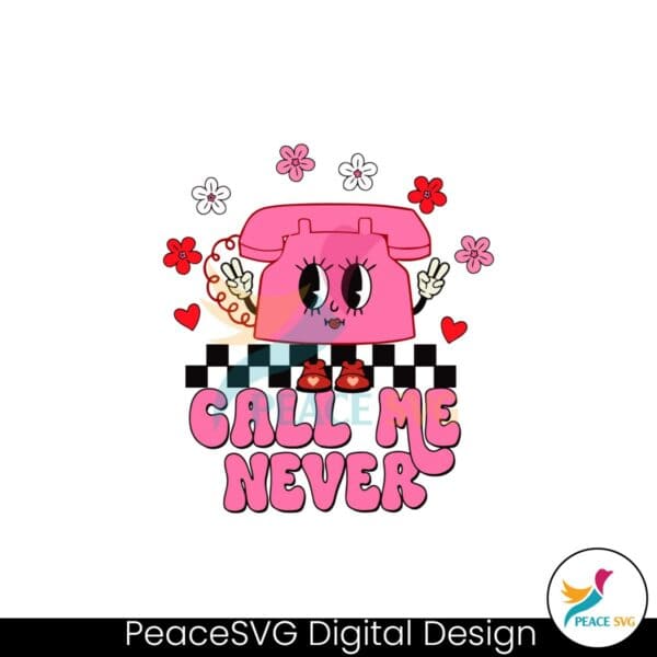 call-me-never-valentine-phone-svg