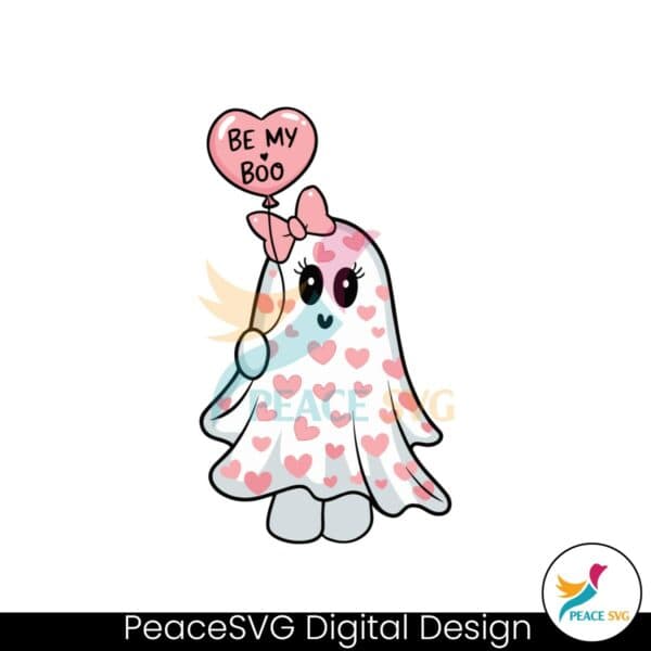 valentines-pink-ghost-be-my-boo-svg