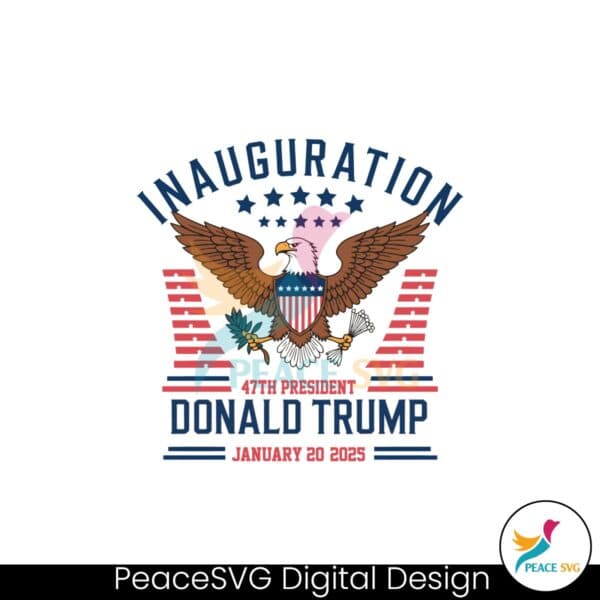 donald-trump-inauguration-2025-47th-president-svg