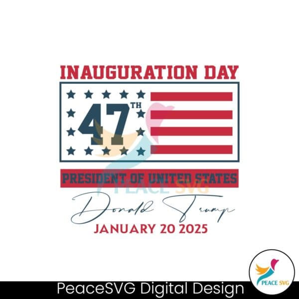 inauguration-day-47th-president-of-the-united-state-svg