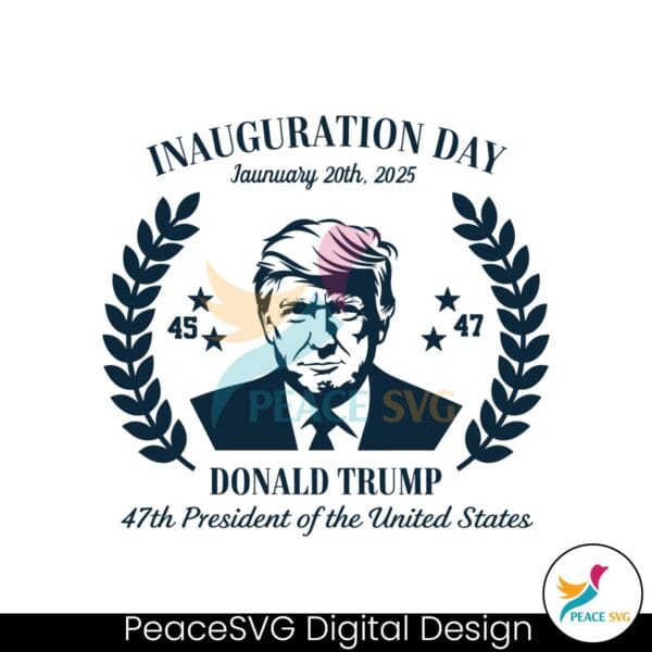 trump-47th-president-inauguration-day-2025-svg