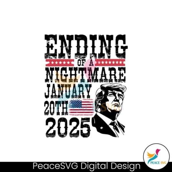 end-of-a-nightmare-january-20-2025-inauguration-svg