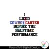 i-liked-cowboy-carter-before-the-halftime-performance-svg