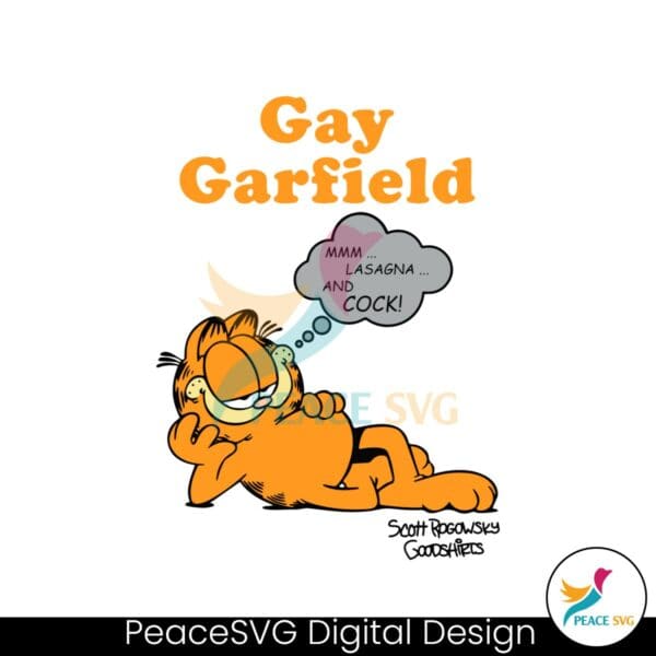 gay-garfield-lasagna-and-cock-funny-meme-svg