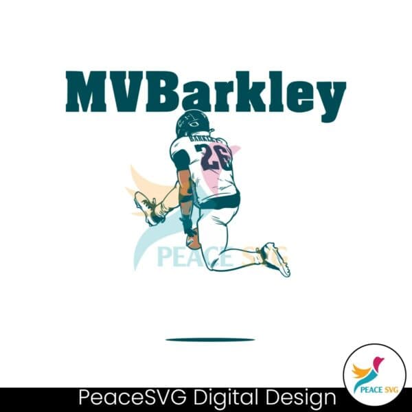 mvbarkley-saquon-barkley-philadelphia-eagles-svg