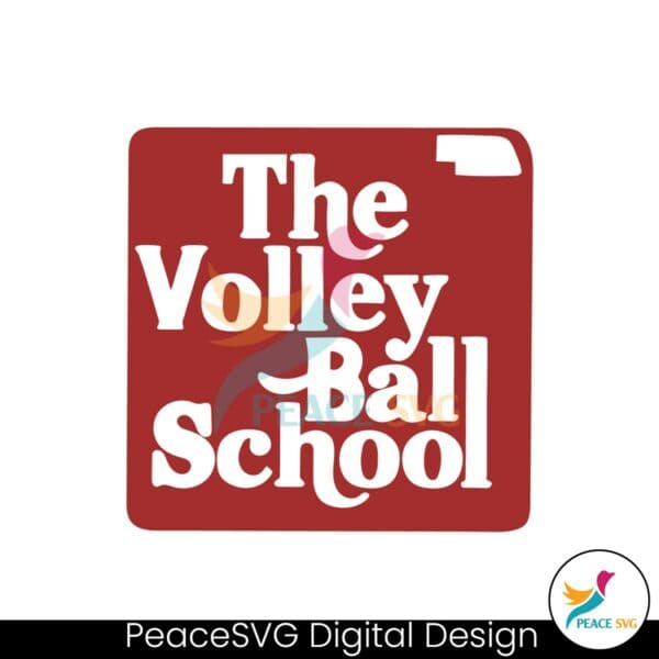 the-volleyball-school-nebraska-cornhuskers-svg