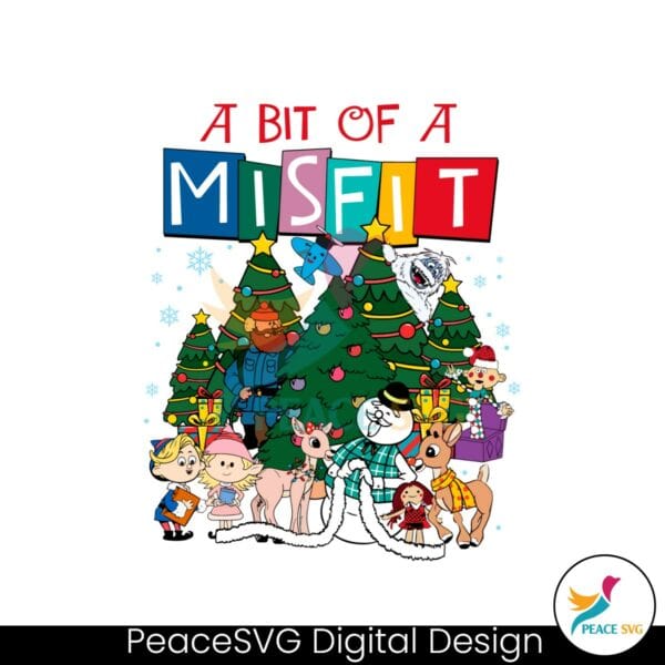 a-bit-of-a-misfit-rudolph-the-red-nosed-reindeer-png