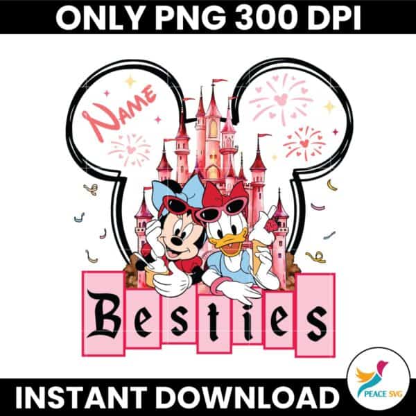 Besties Valentine  Pink Valentines Png