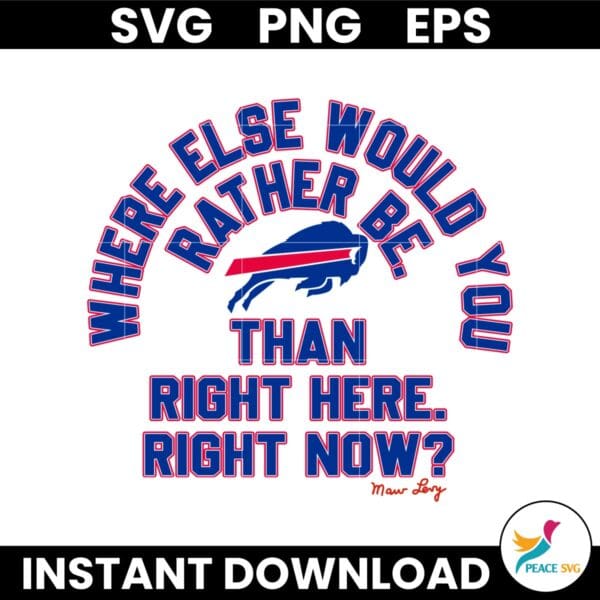 Buffalo Bills Homage Marv Levy Quote SVG