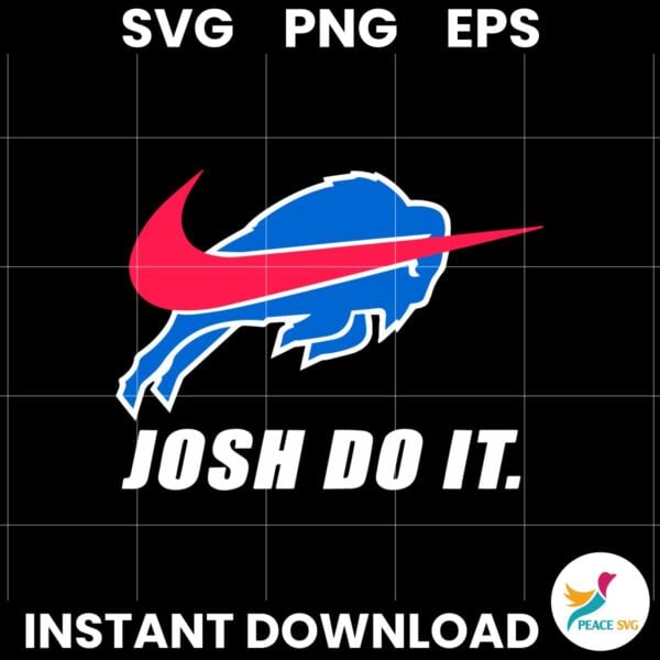 Buffalo Bills Josh Do It Nike Football Logo SVG