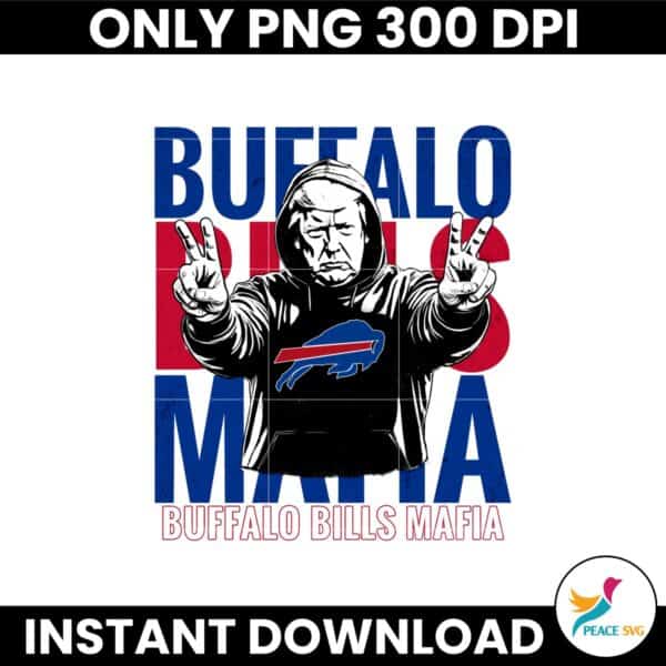 Buffalo Bills Mafia Football Donald Trump Maga Png