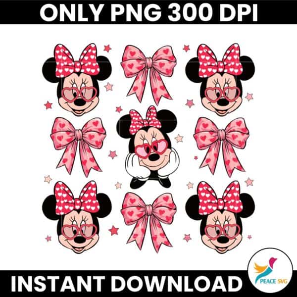 Cartoon Character Coquette Pink Bow Png