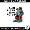 DeBÍ TiRAR MáS FOToS Funny Frog Concho Png