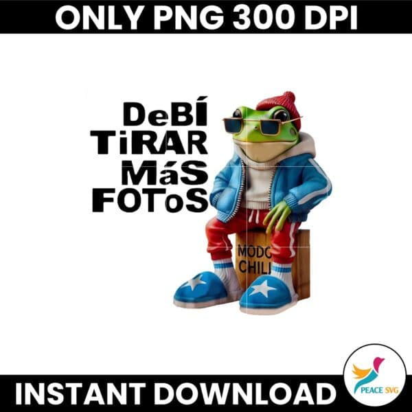 DeBÍ TiRAR MáS FOToS Funny Frog Concho Png