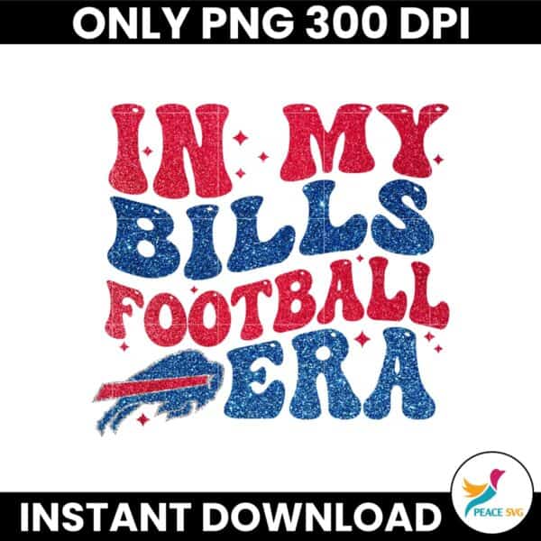 In My Buffalo Bills Football Era Png Instant Download