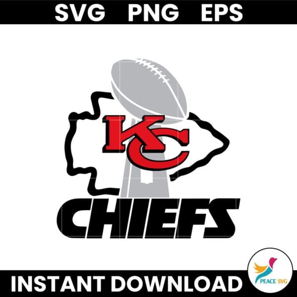 Kansas City Chiefs Super Bowl Football Nfl Svg