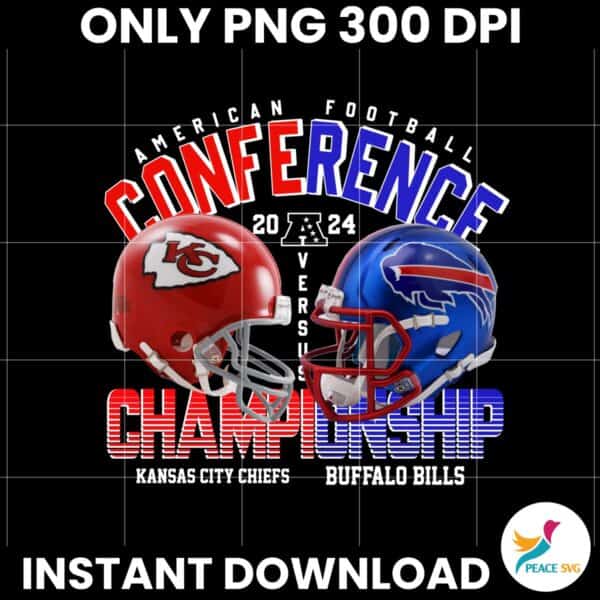 Kansas City Chiefs Vs Buffalo Bills 2024 2025 AFC Png