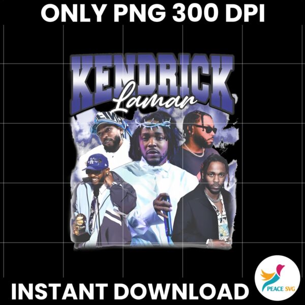 Kendrick Lamar Vintage Bootleg Hip Hop Music Png