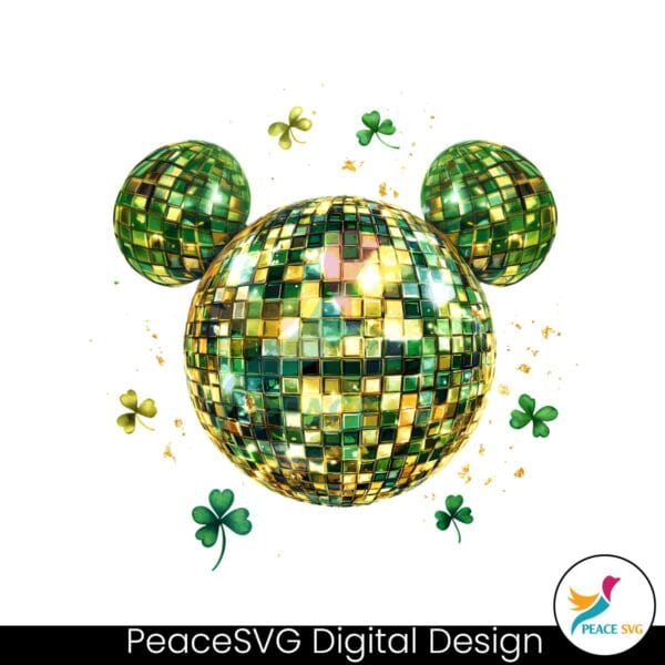 st-patricks-day-mouse-disco-ball-png