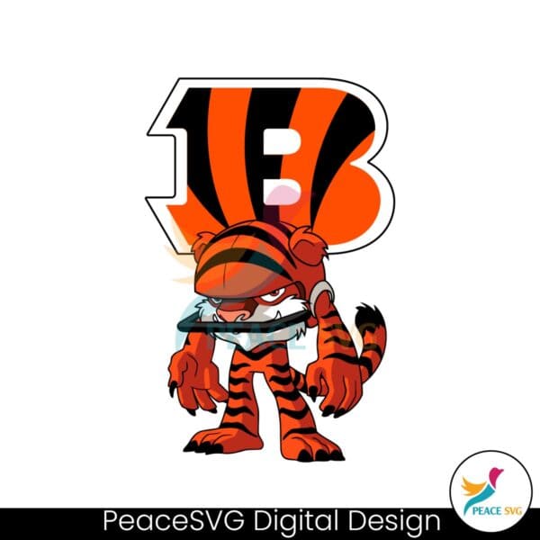 nfl-rush-zone-cincinnati-bengals-cartoon-character-svg