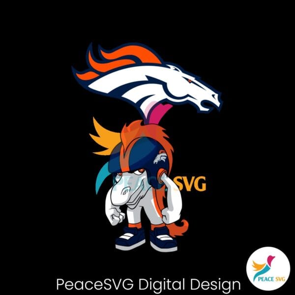 nfl-rush-zone-denver-broncos-cartoon-character-svg