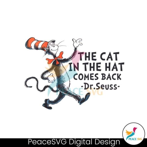 the-cat-in-the-hat-come-back-dr-seuss-png