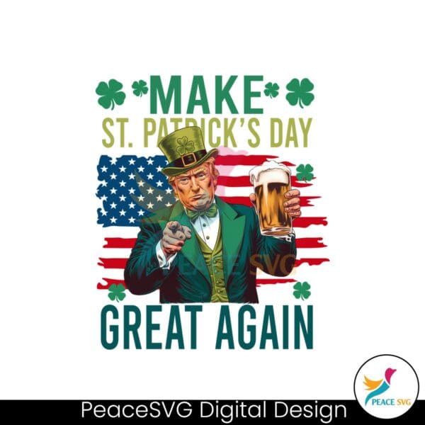 make-st-patricks-day-great-again-trump-png