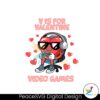 v-is-for-video-games-valentines-day-gamer-enthusiastic-svg