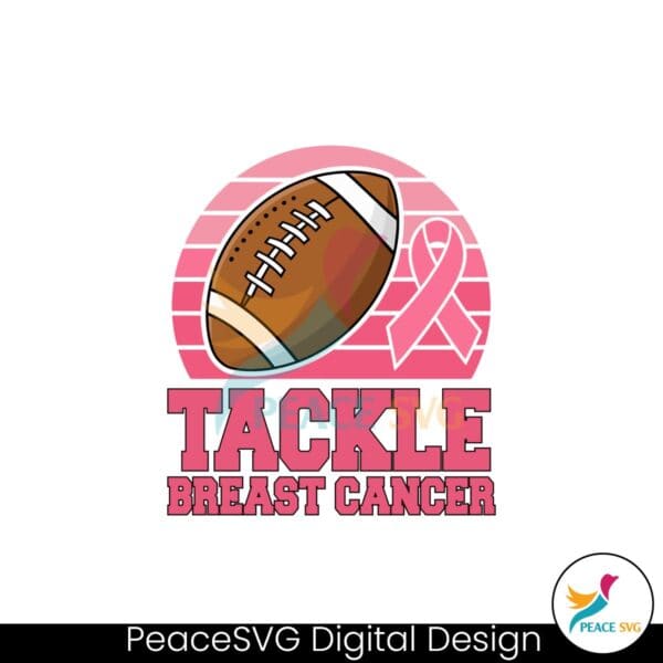 football-lover-tackle-breast-cancer-svg