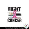 fight-cancer-american-flag-pink-ribbon-svg