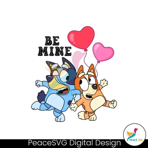 be-mine-bluey-valentine-bandit-heeler-chilli-heeler-svg